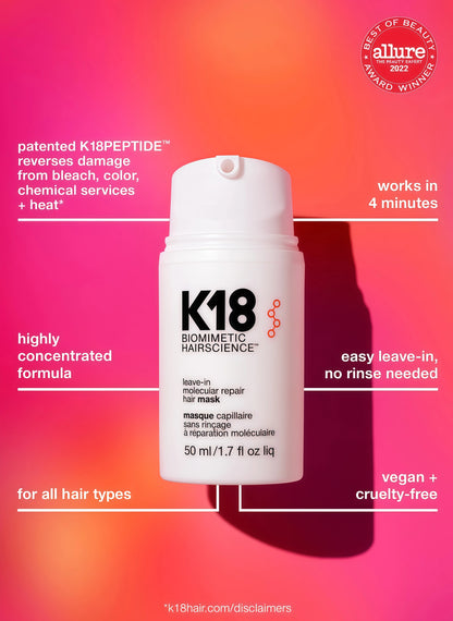 leave-inmolecular repairhair mask